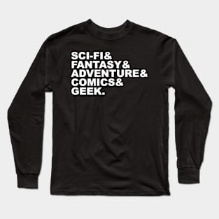 Geek Shirt Long Sleeve T-Shirt